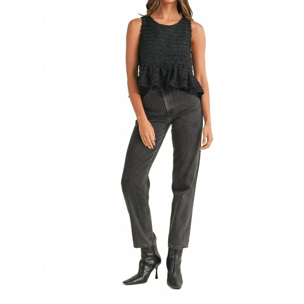 NEW MABLE jana top in black